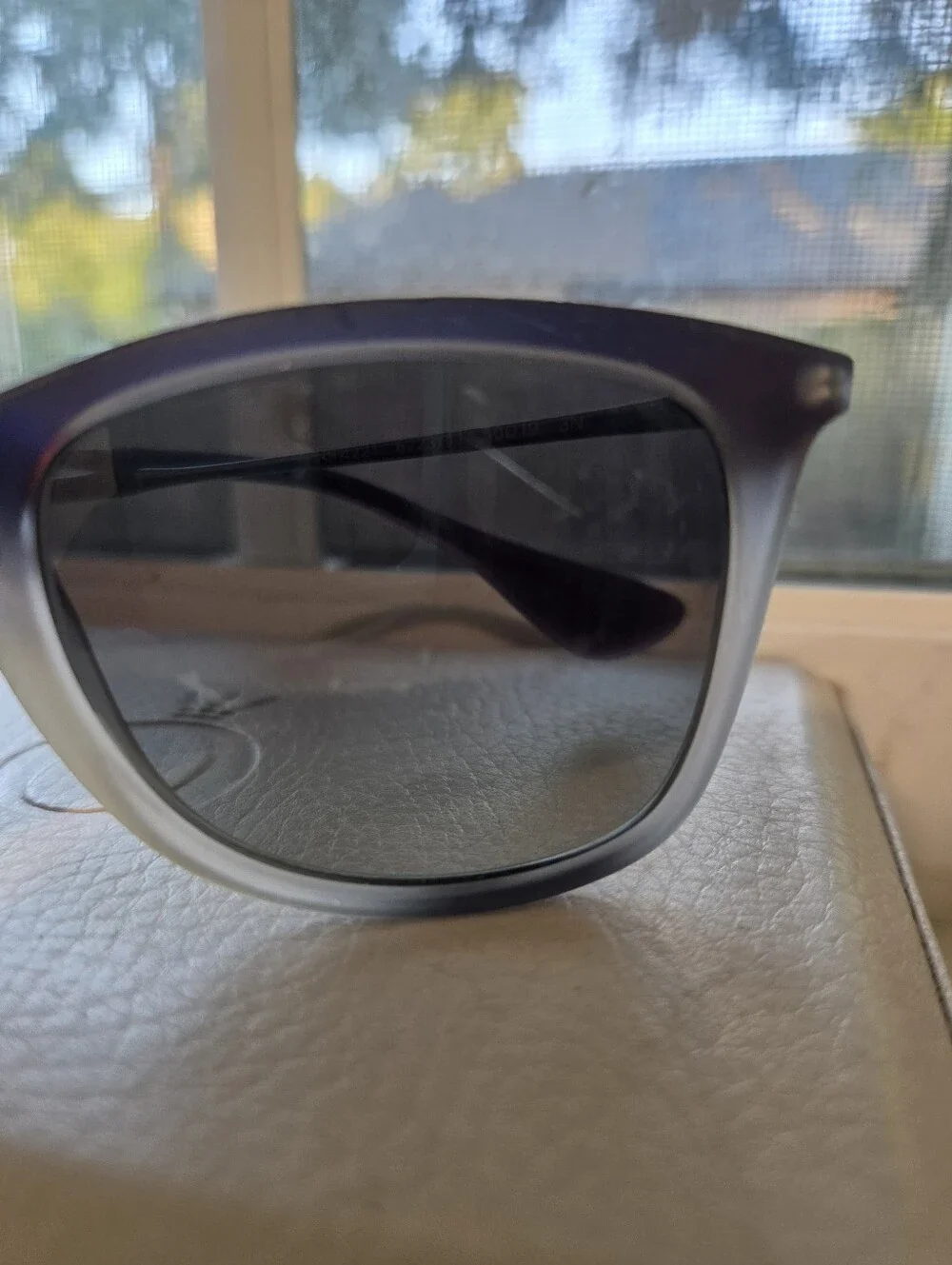 Ray-Ban Purple-to-White Ombre Wayfarer Sunglasses - Women's